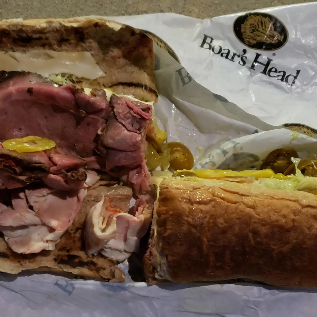 Roast Beef Turkey and Veggies