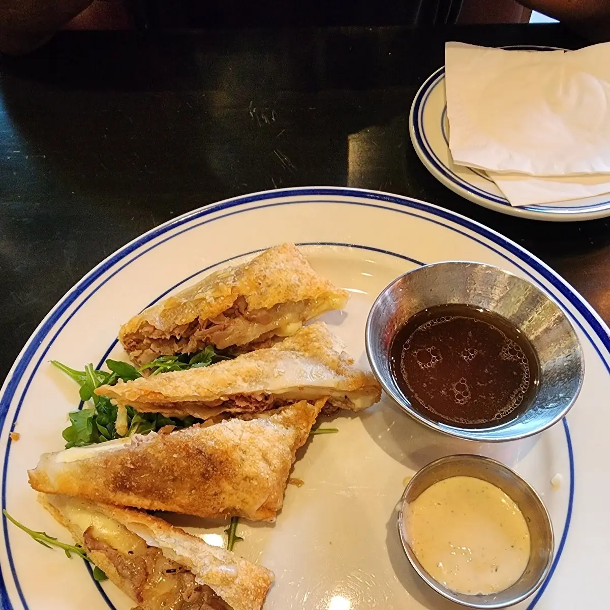 Prime Rib Egg Rolls