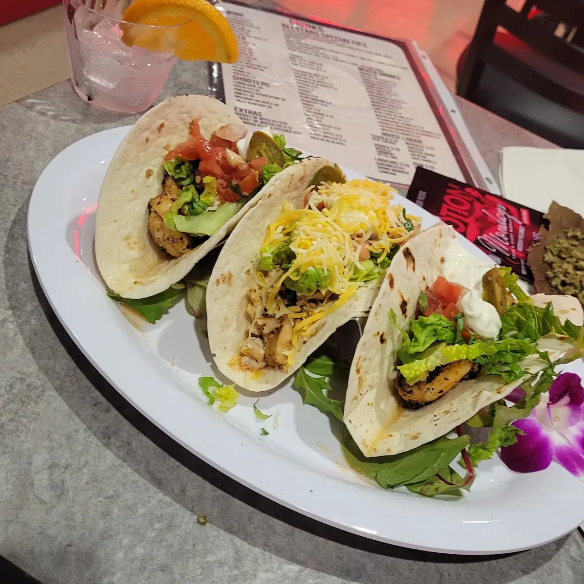 Shrimp and Chicken Tacos