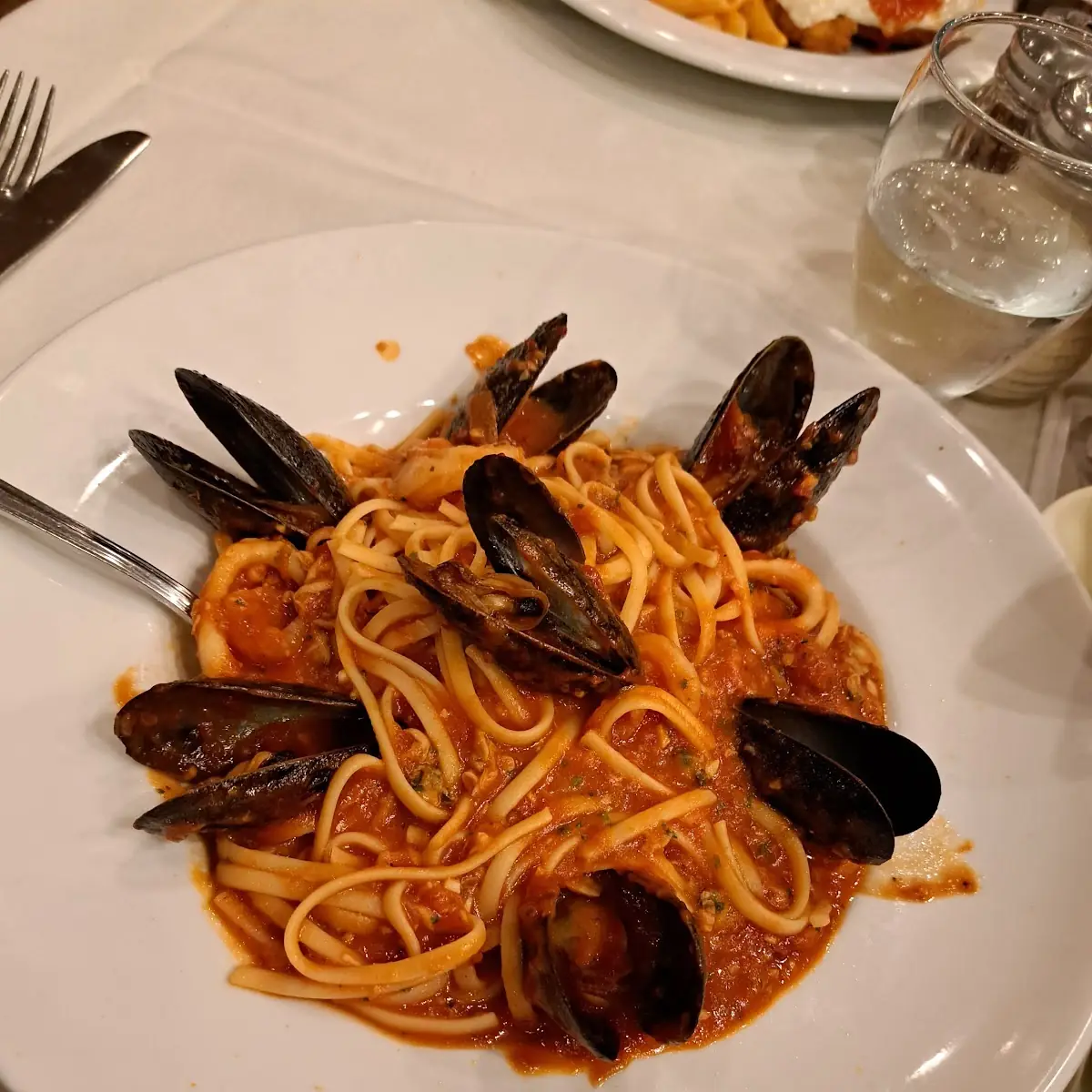 Linguini Seafood Pasta
