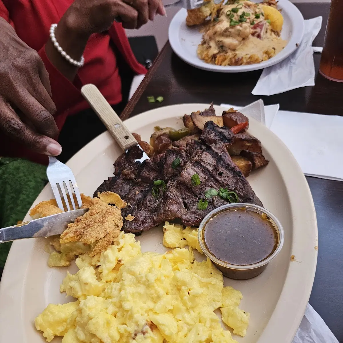 Steak Eggs & Potatoes