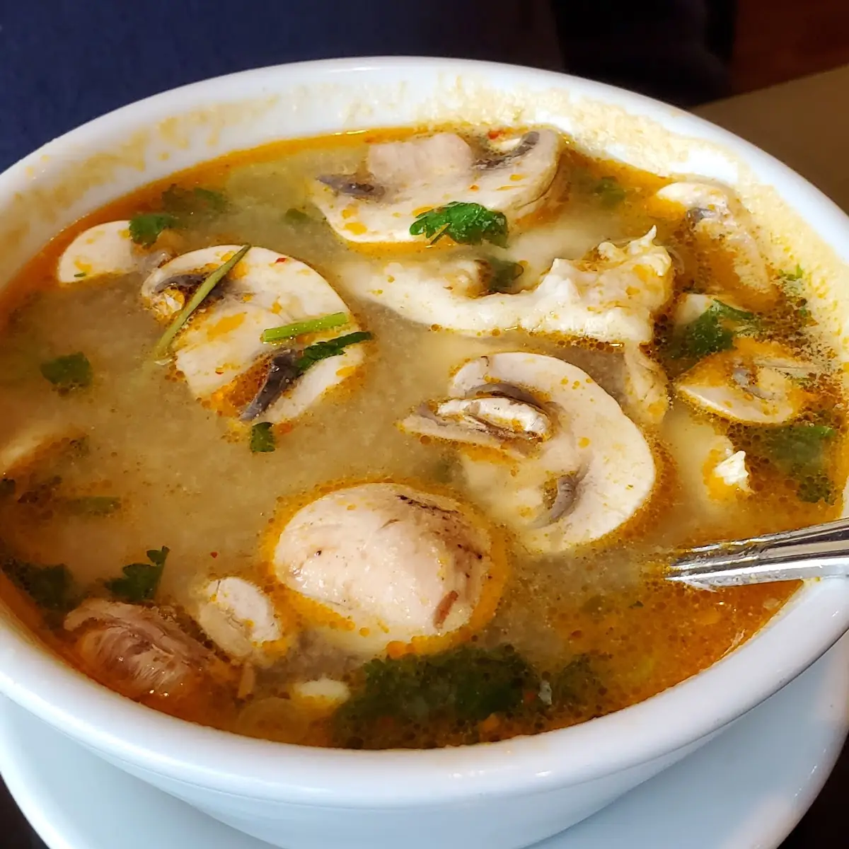 Tom Kar Seafood Soup
