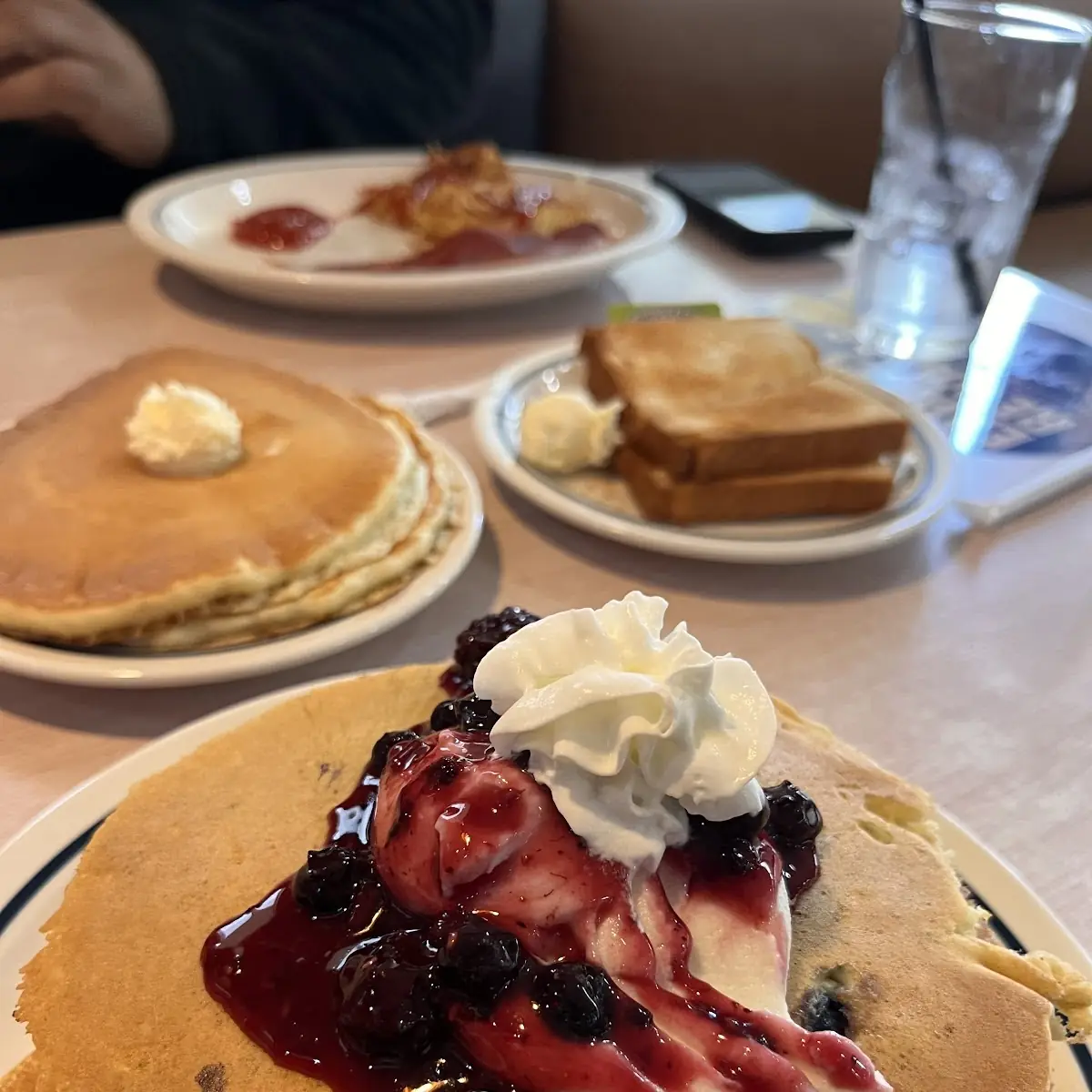Mixed Berry Pancakes