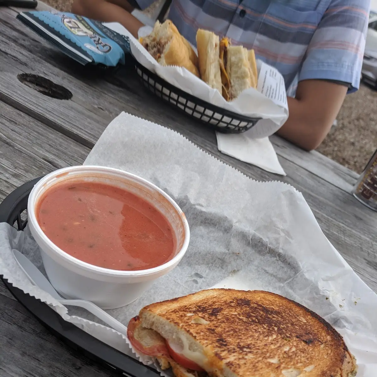 Grilled Cheese and Tomato Soup Special