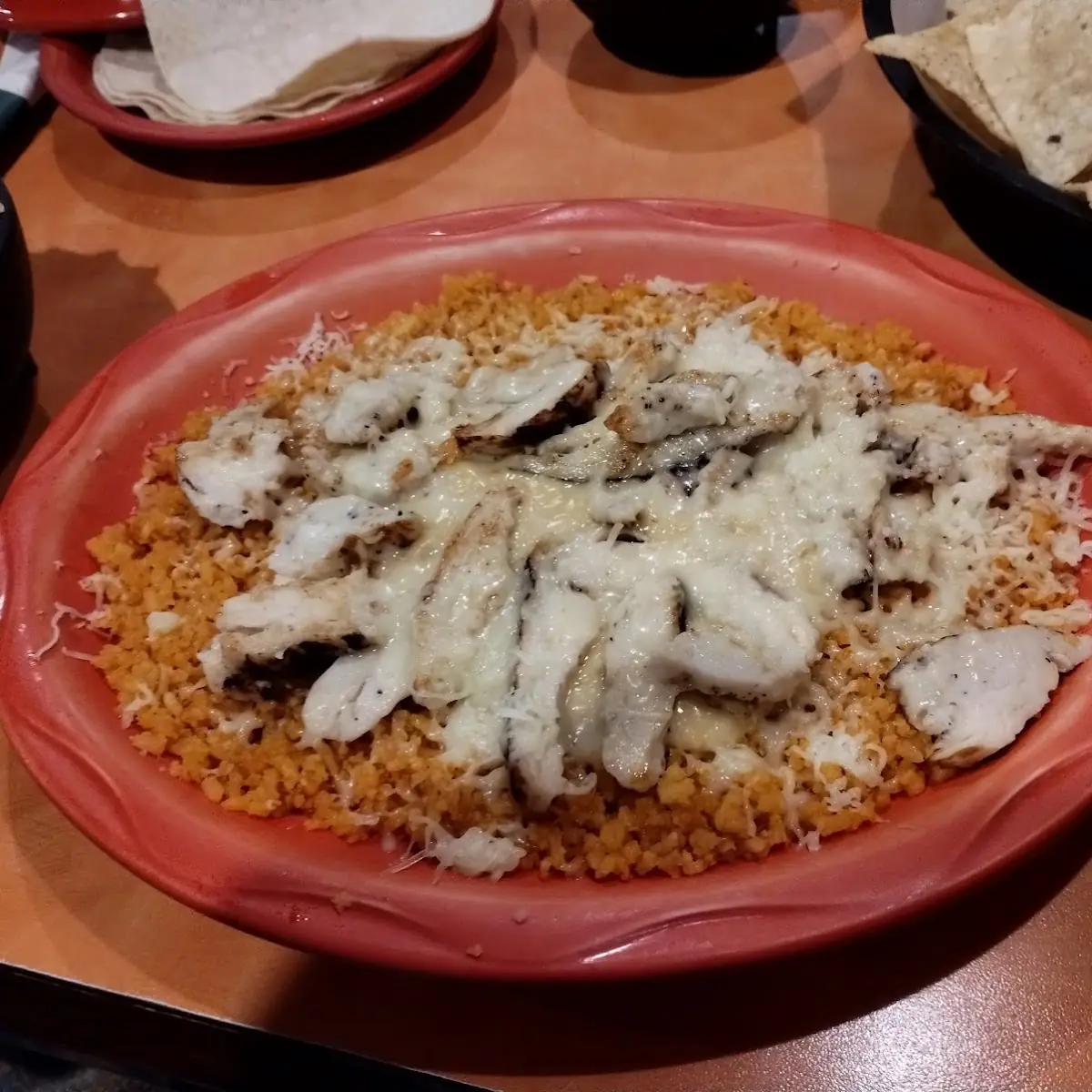 Chicken Rice and Cheese Dinner