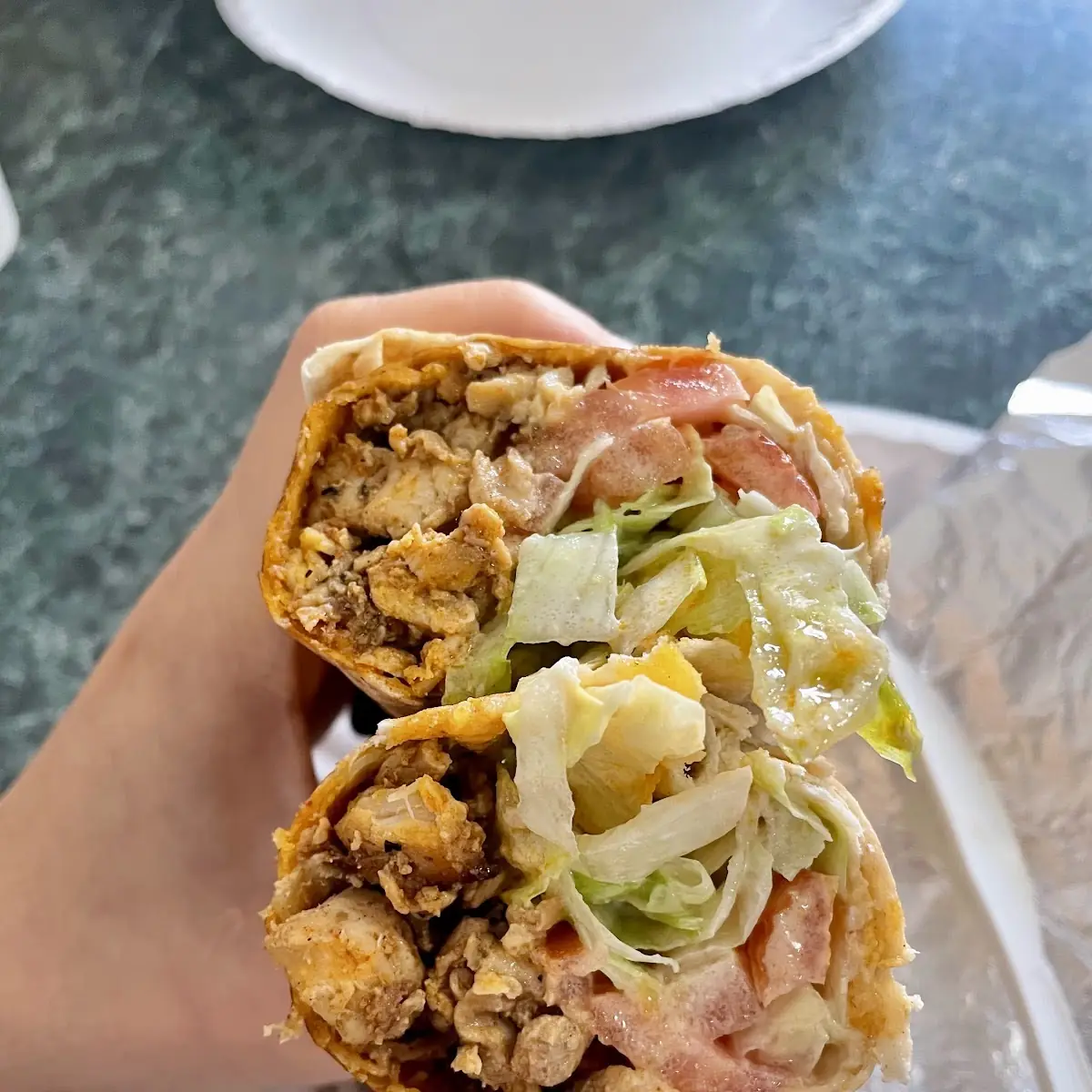 Beef Shawarma Wrap