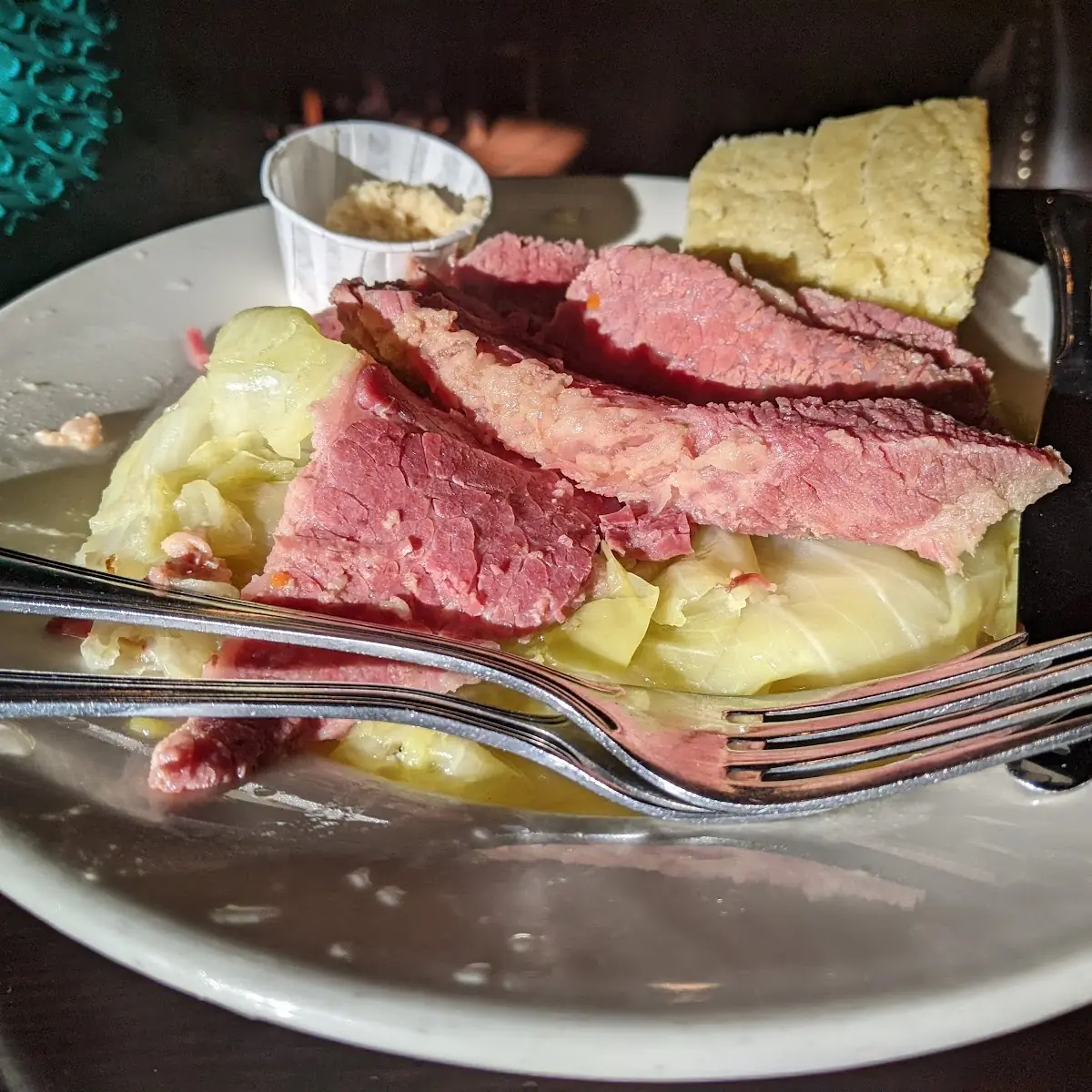 St Patrick's Day Corned Beef and Cabbage