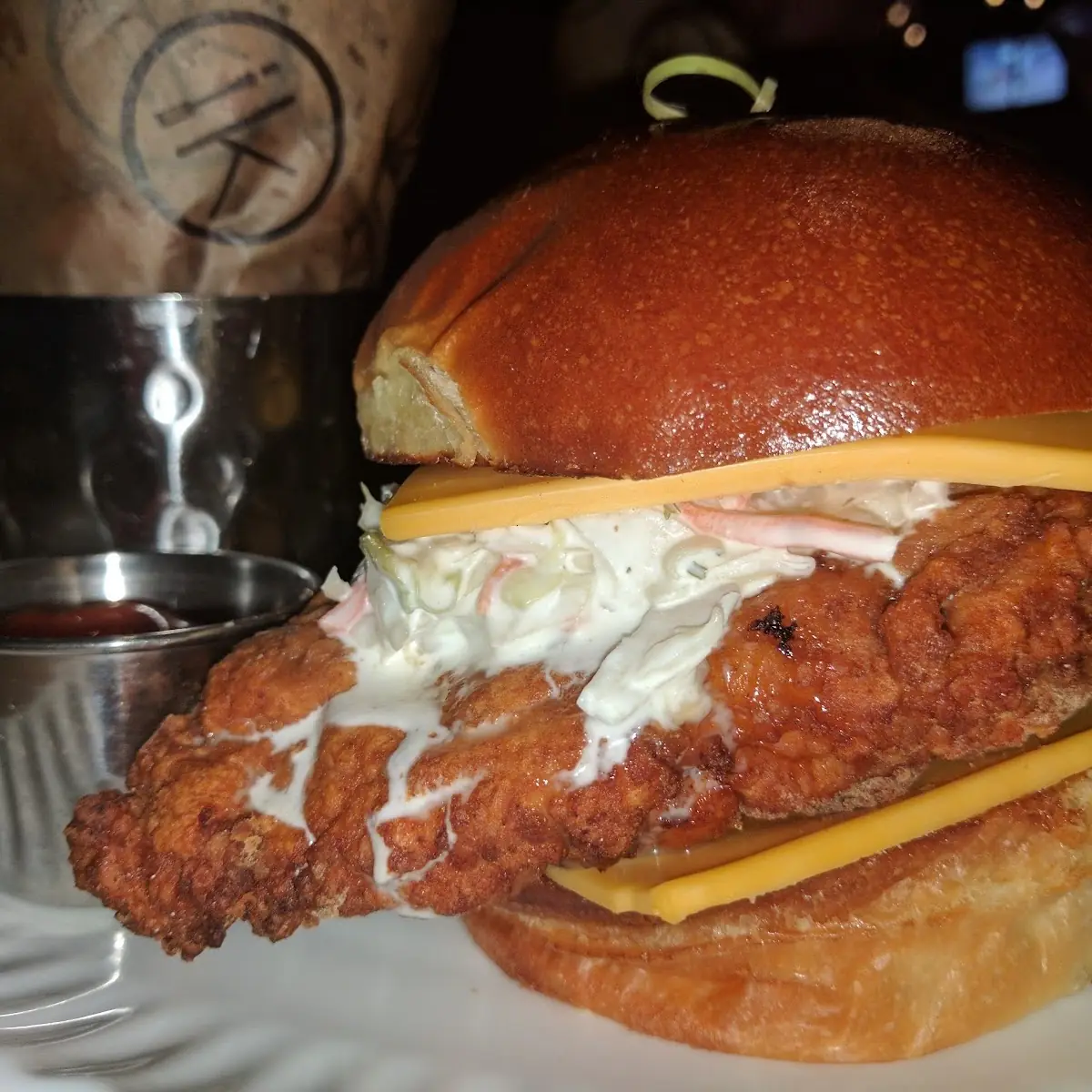 Cold Fried Chicken Sandwich