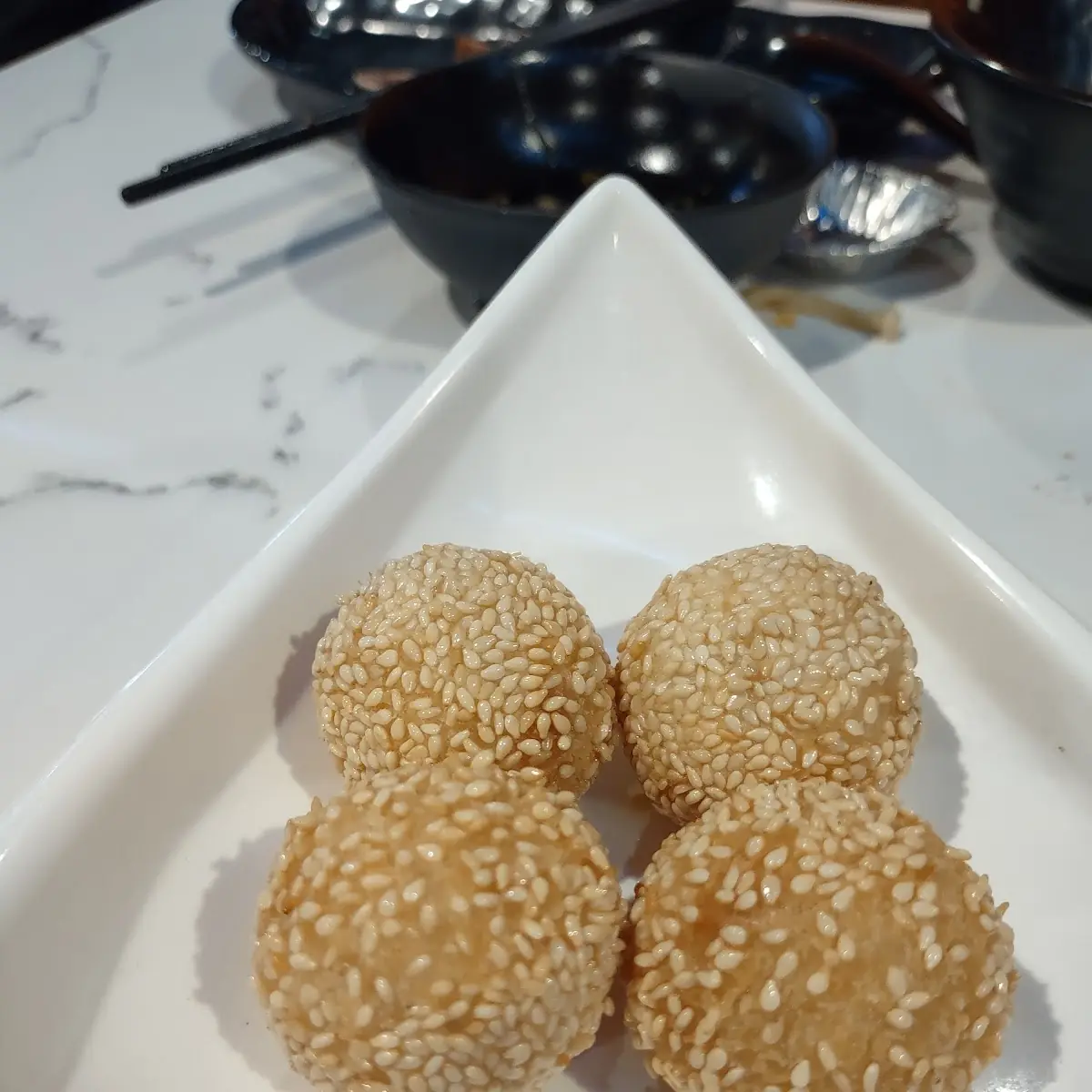 Deep Fried Sesame Seed Balls
