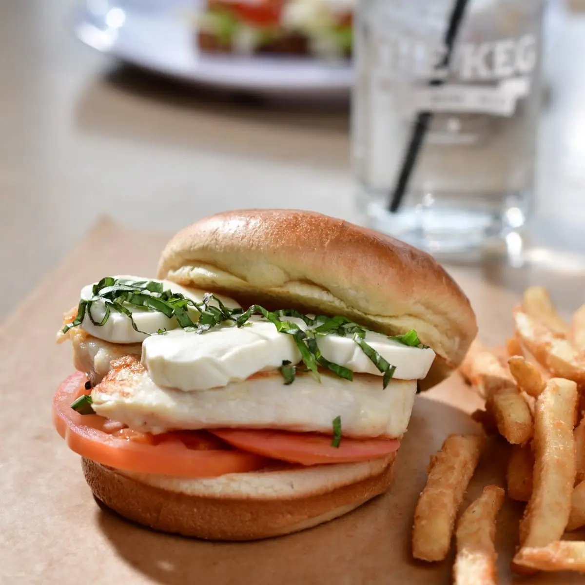 Chicken Caprese Sandwich