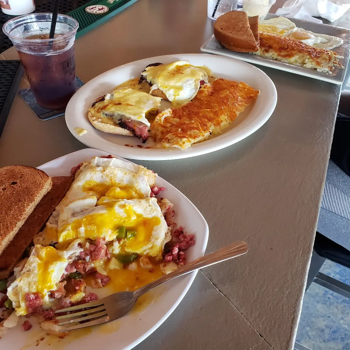Corned Beef Hash and Eggs