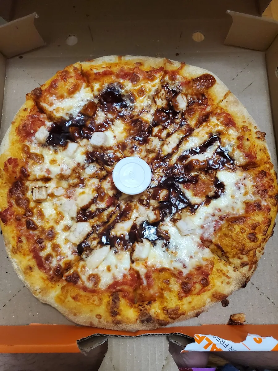 Spicy BBQ Chicken Pizza