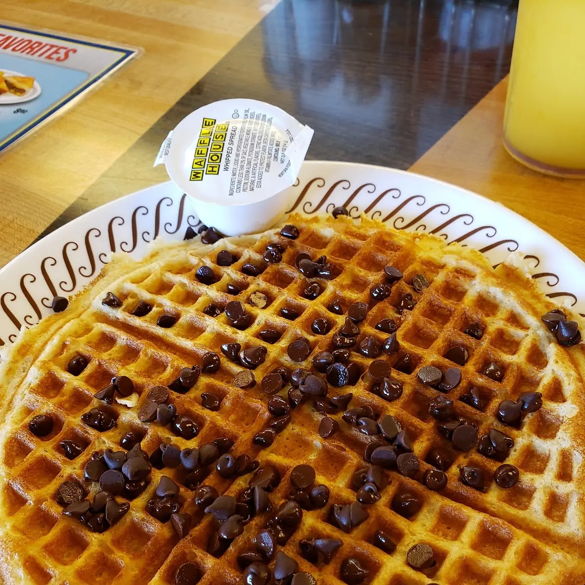 Chocolate Chip Waffle