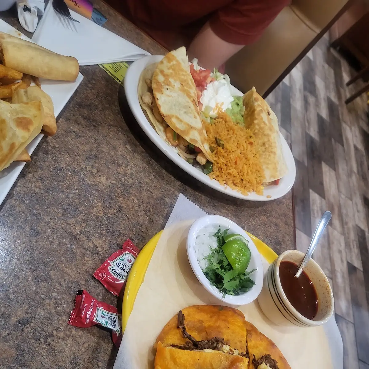 Birria and Fajita Quesadilla