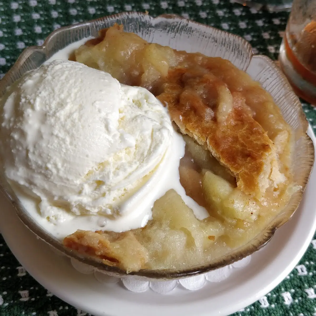 Rustic Apple Pie a La Mode