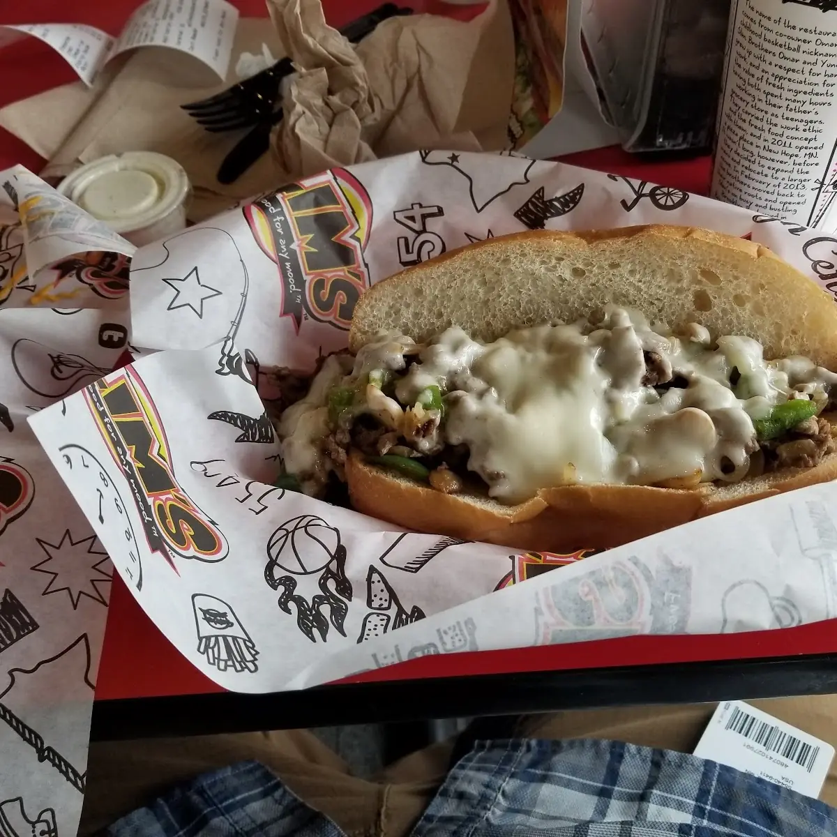 Philly Cheese Steak Sandwich