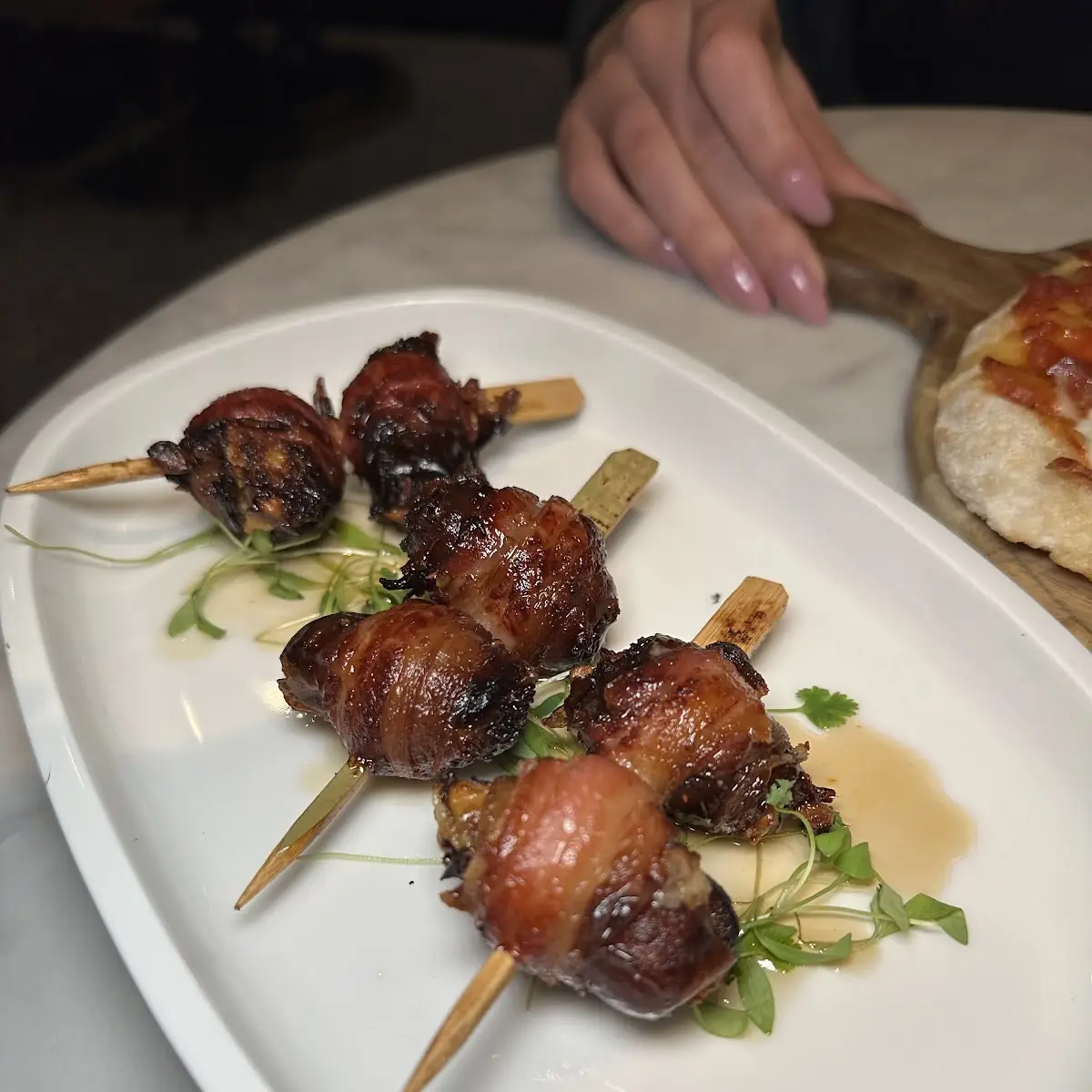 Bacon-Wrapped Dates