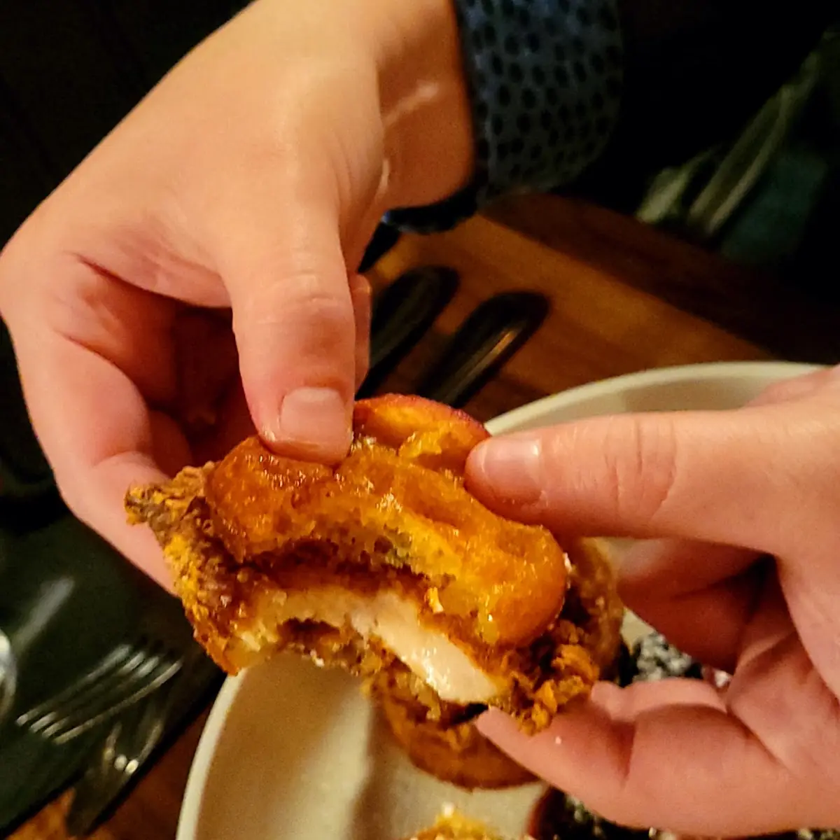 Chicken & Waffle Sliders