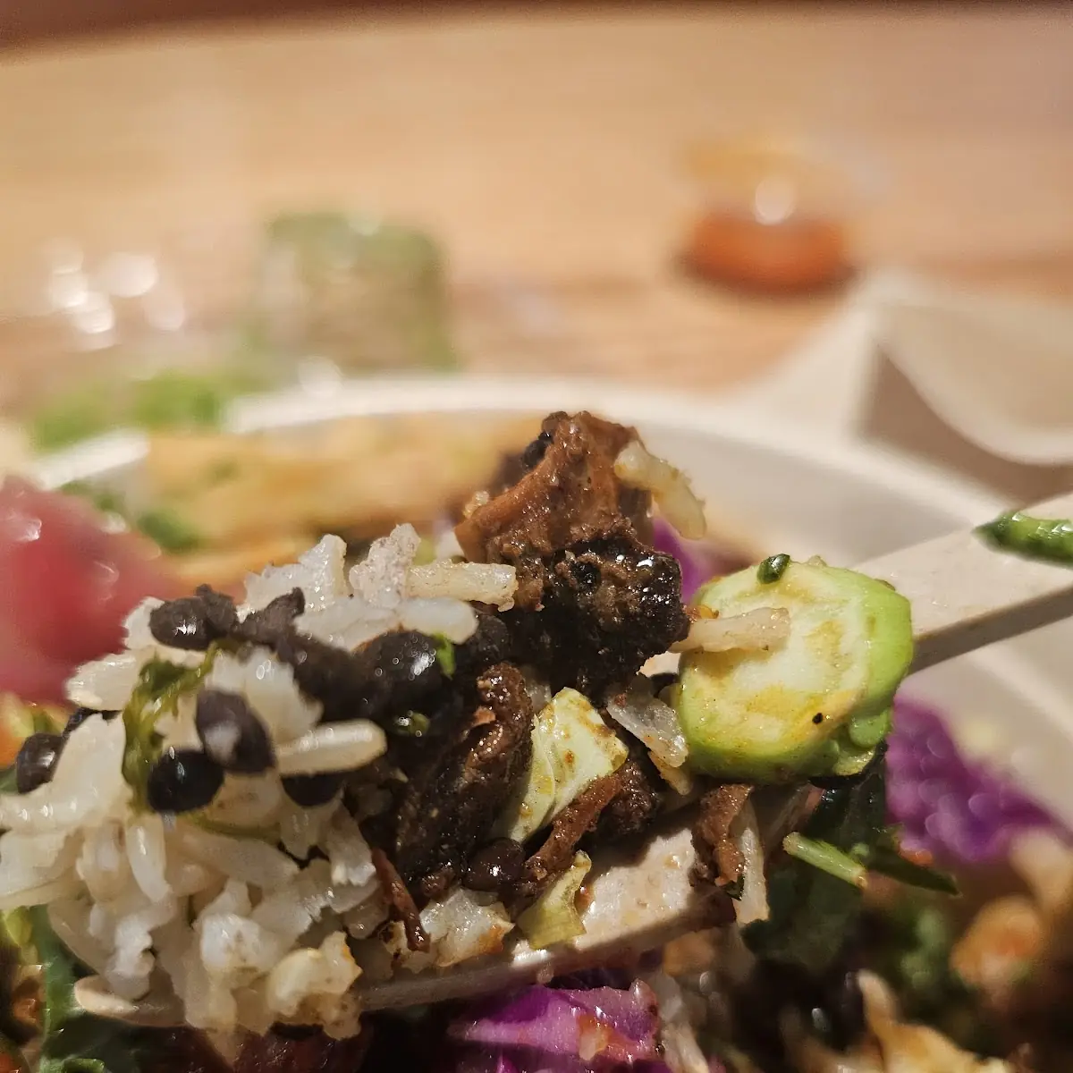 Black Lentils and Brown Rice