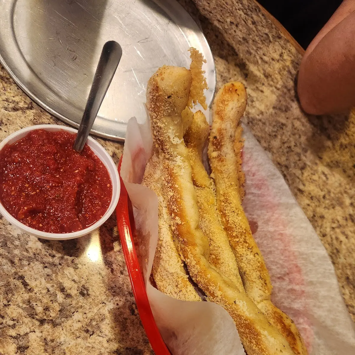 Parmesan Garlic Breadsticks