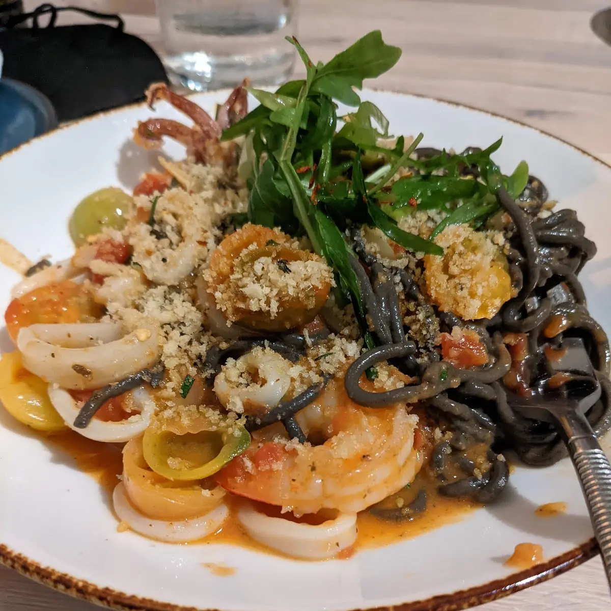 Squid Ink Spaghetti