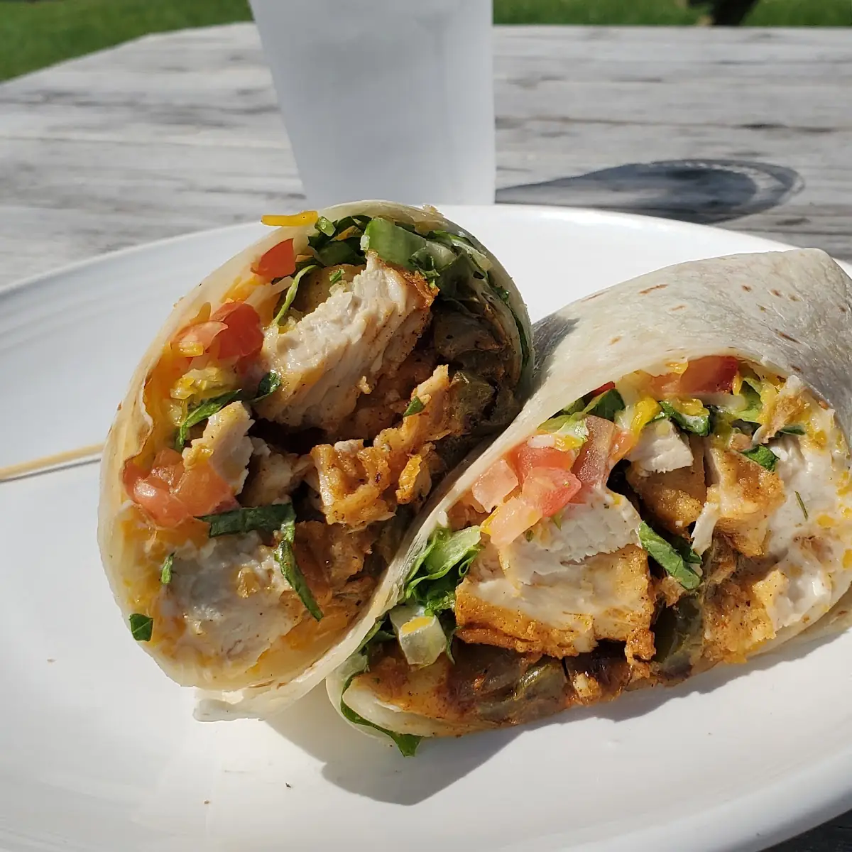 Cajun Chicken Wrap