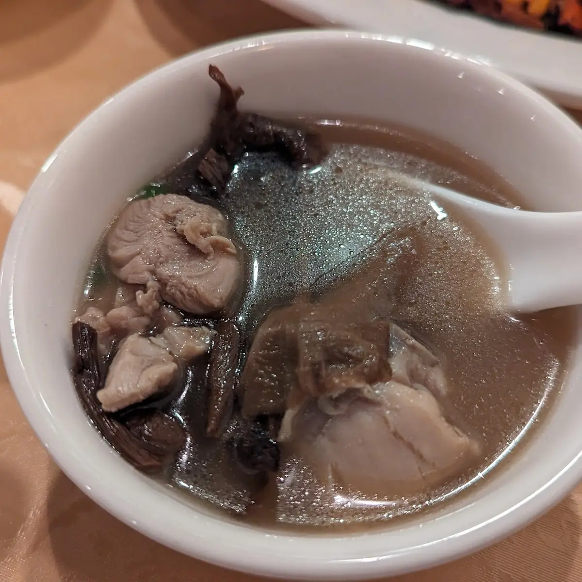 Agrocybe (Mushroom) Chicken Soup