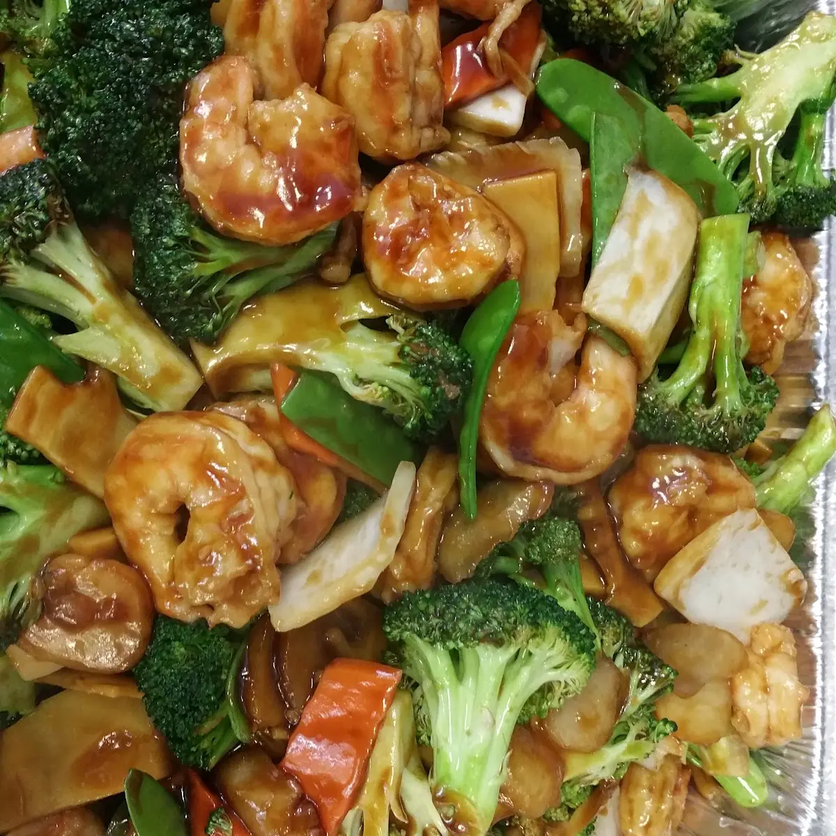 Shrimp with Mixed Vegetables
