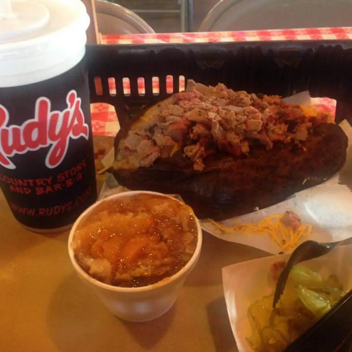 Loaded Brisket Baked Potato