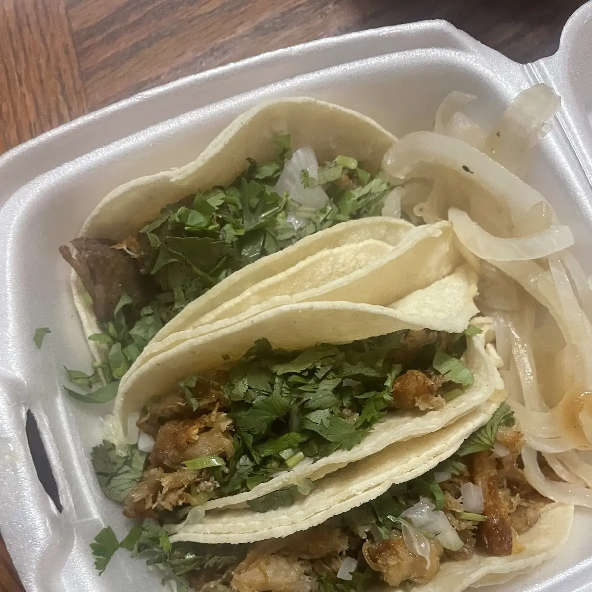 Tacos w Choice of Meat