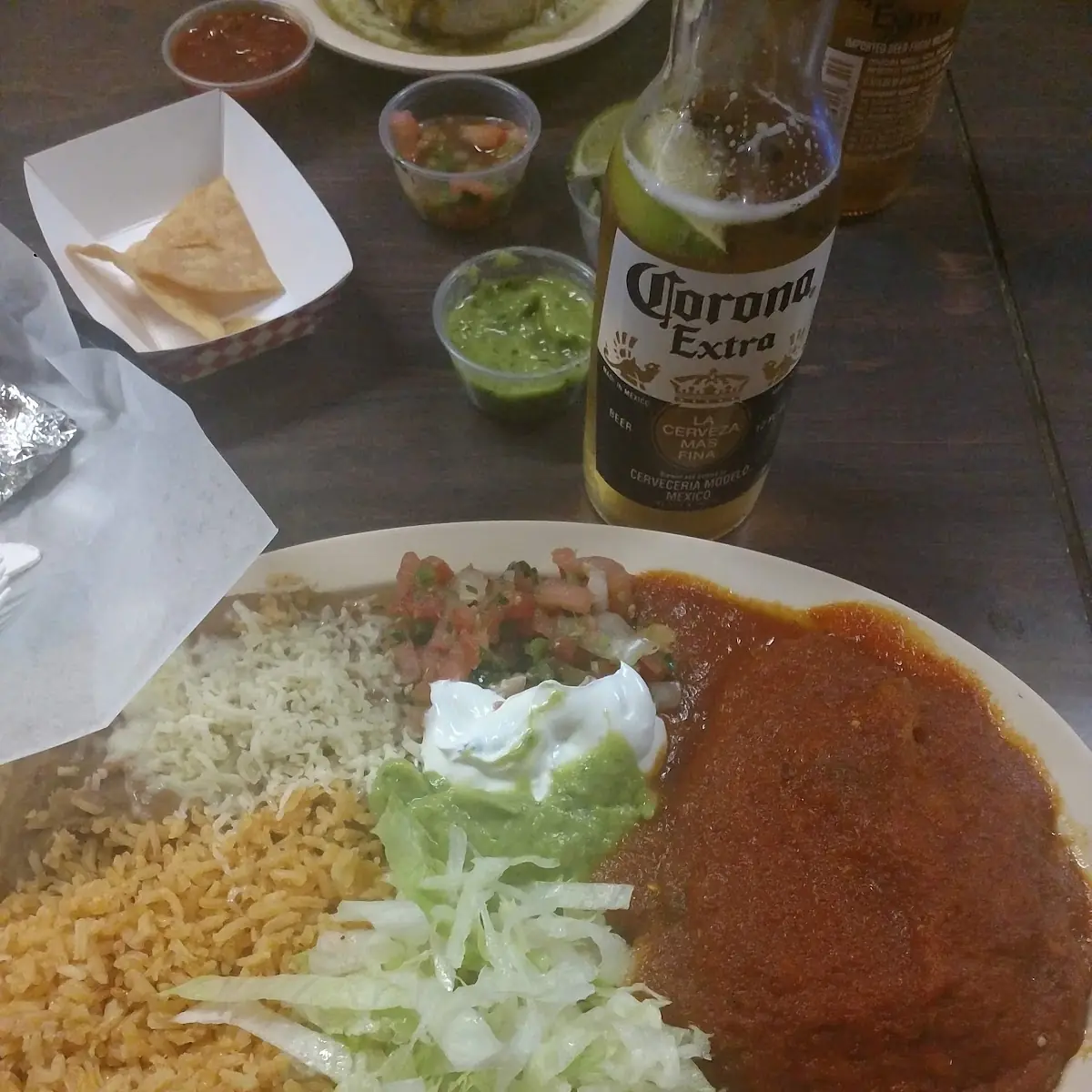 Enchilada Plate