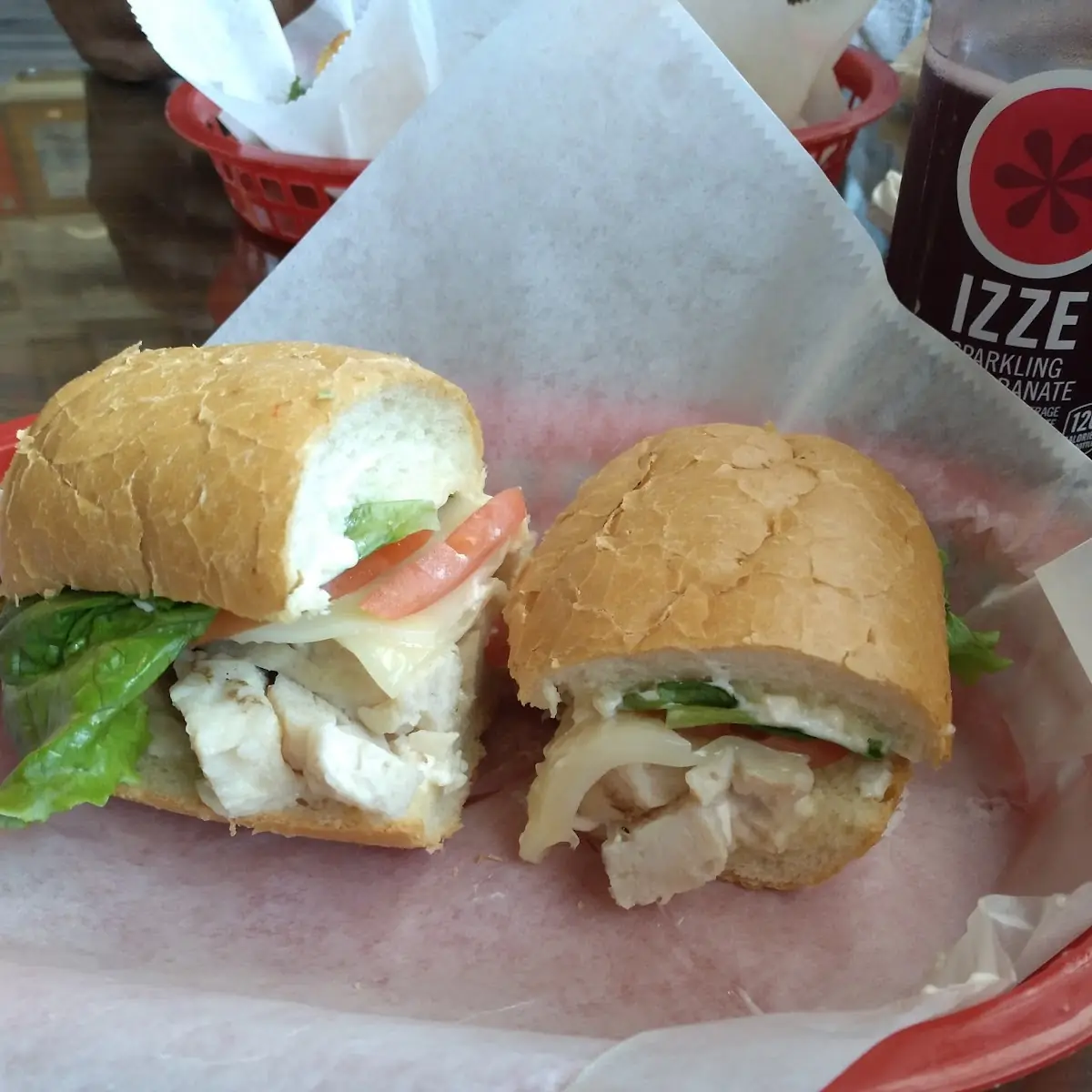 Hot Italian Chicken Sandwich