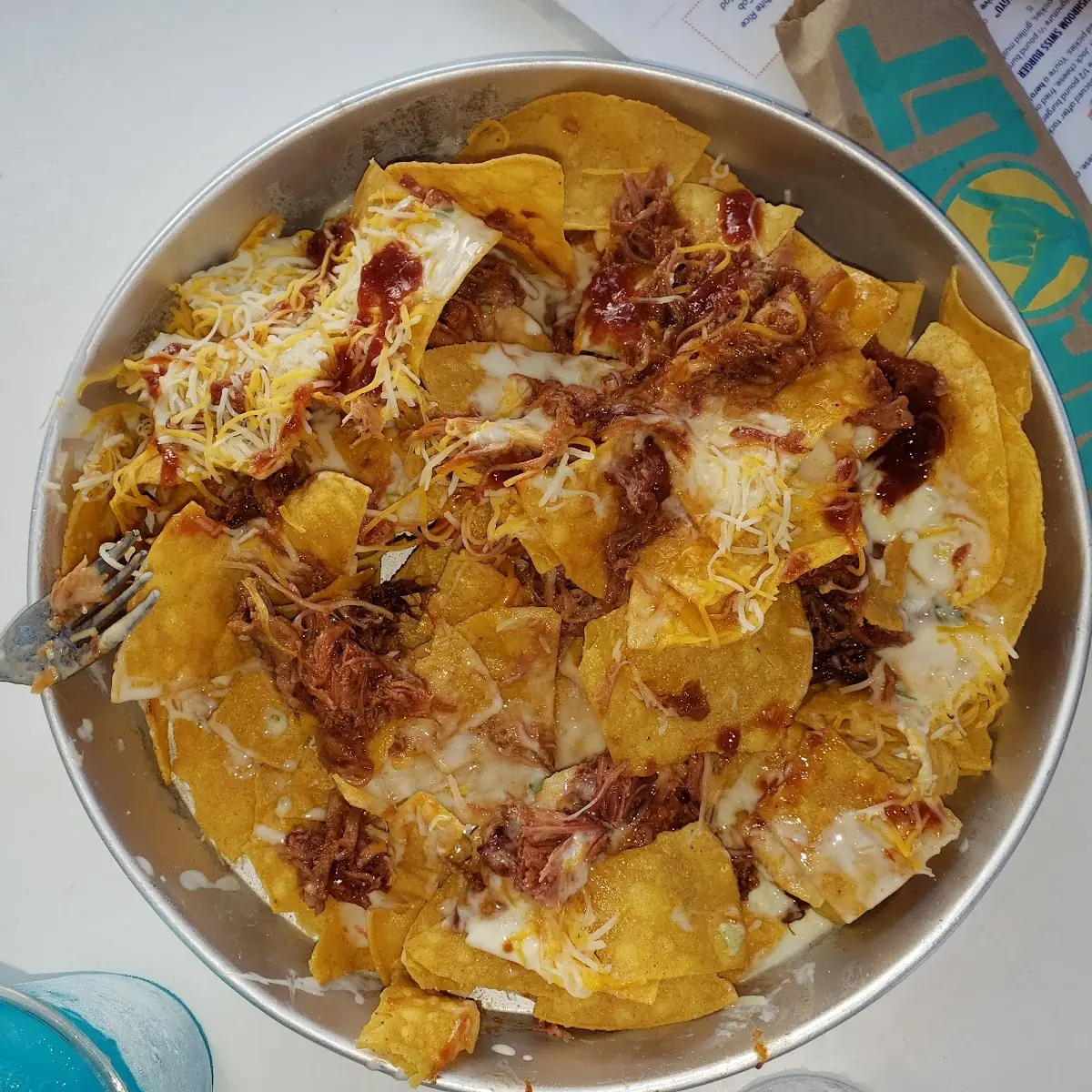 BBQ Pork Nachos