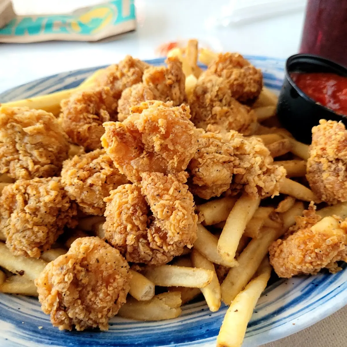 Fried Crab Claw Basket Fried Shrimp Basket