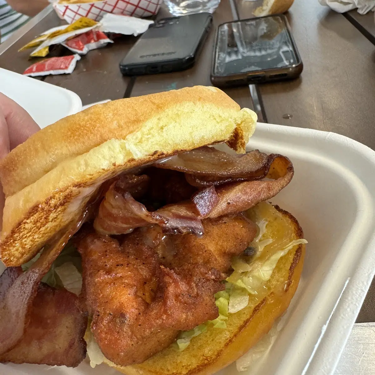 Maple Bacon Chicken Sandwich