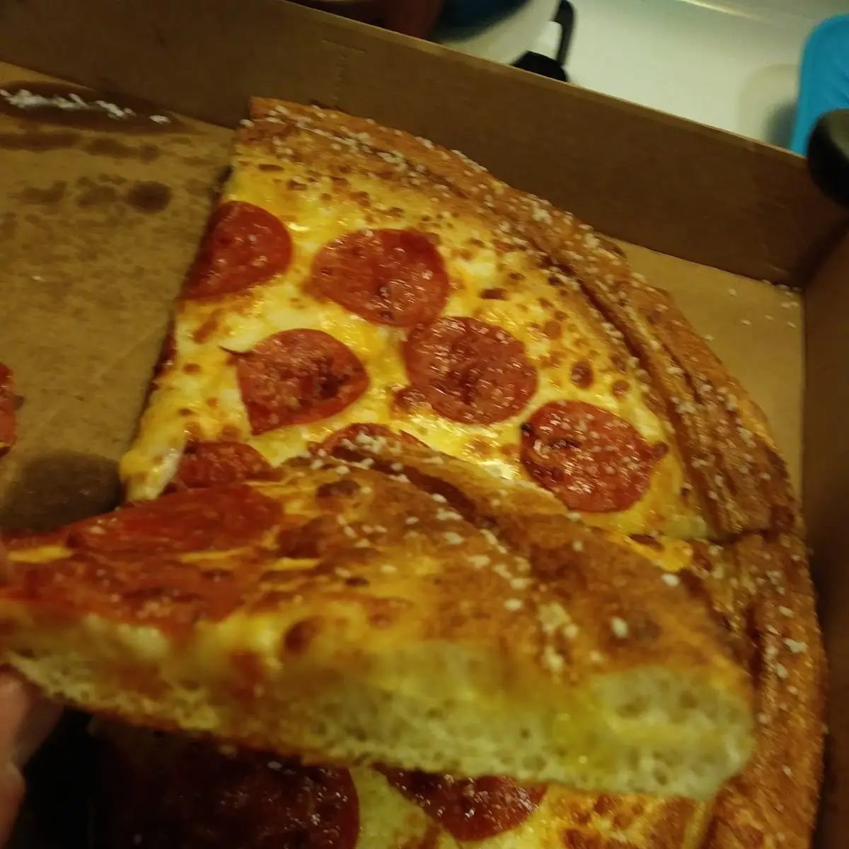 Fake Pretzel Crust Pizza