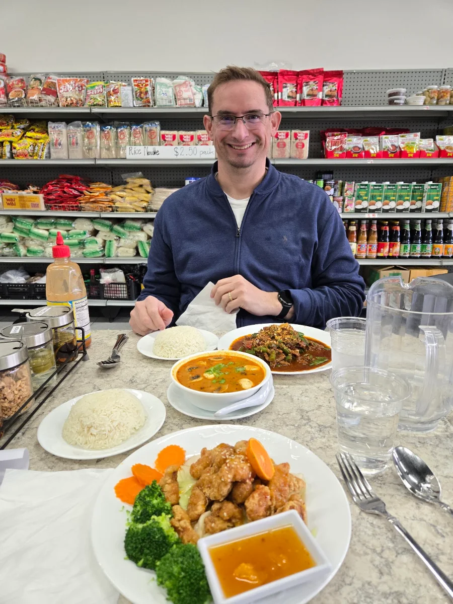 Orange Chicken & Tom Yun Soup