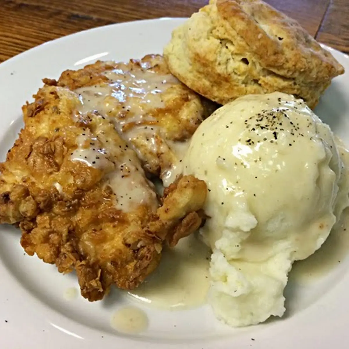 Chicken Fried Steak Breakfast