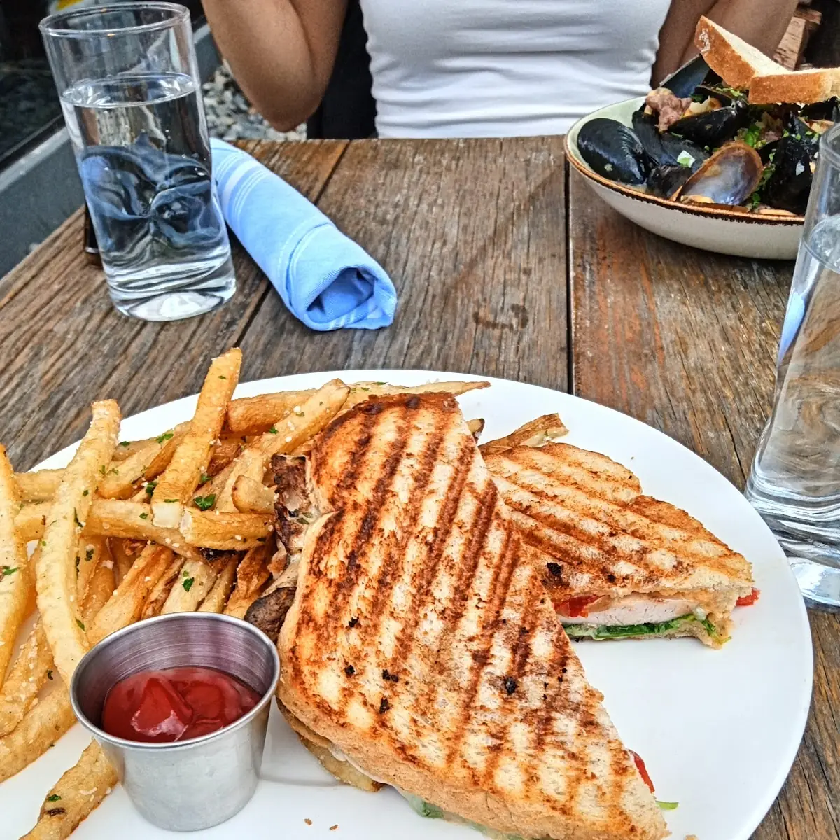 Grilled Chicken Panini