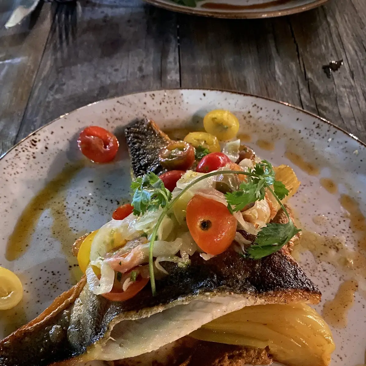 Pan Seared Branzino