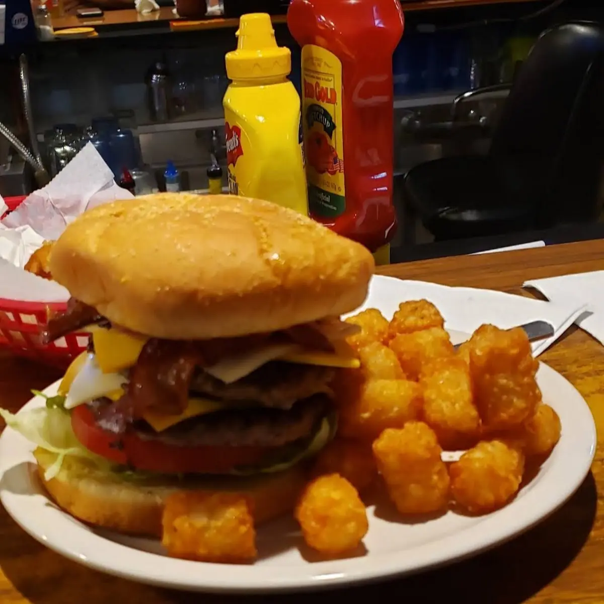 Double Cheeseburger Tater Tots