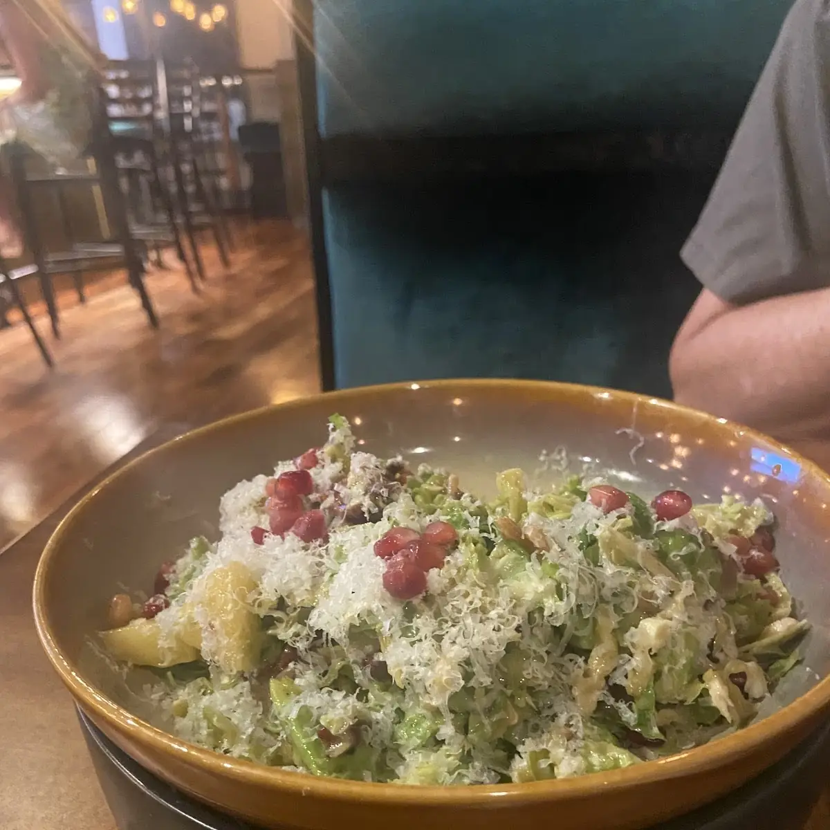 Shaved Brussels Sprouts Salad