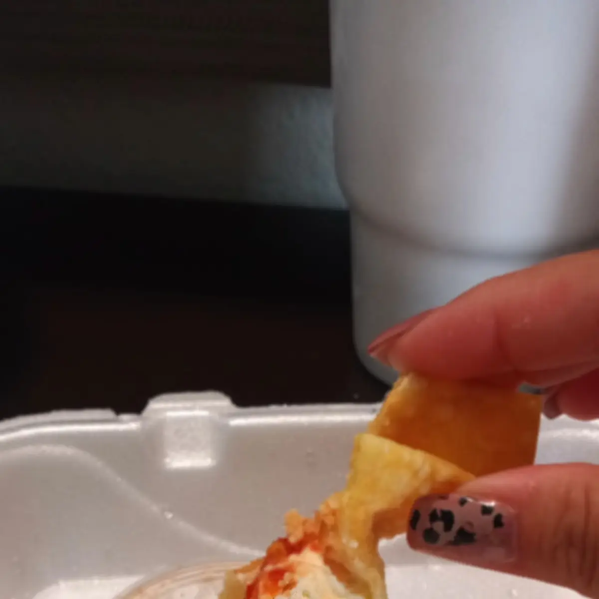 Crab Rangoons Buffalo Wings