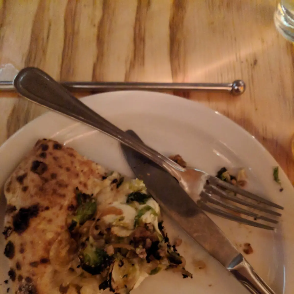 Broccoli Mushroom Pizza