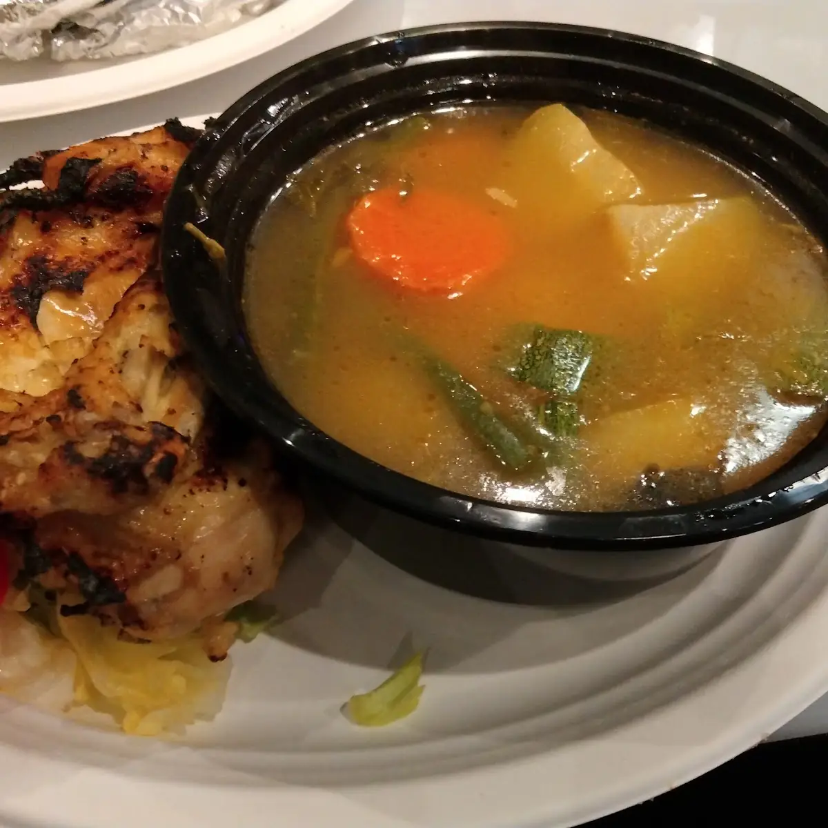 Sopa de Gallina Asada