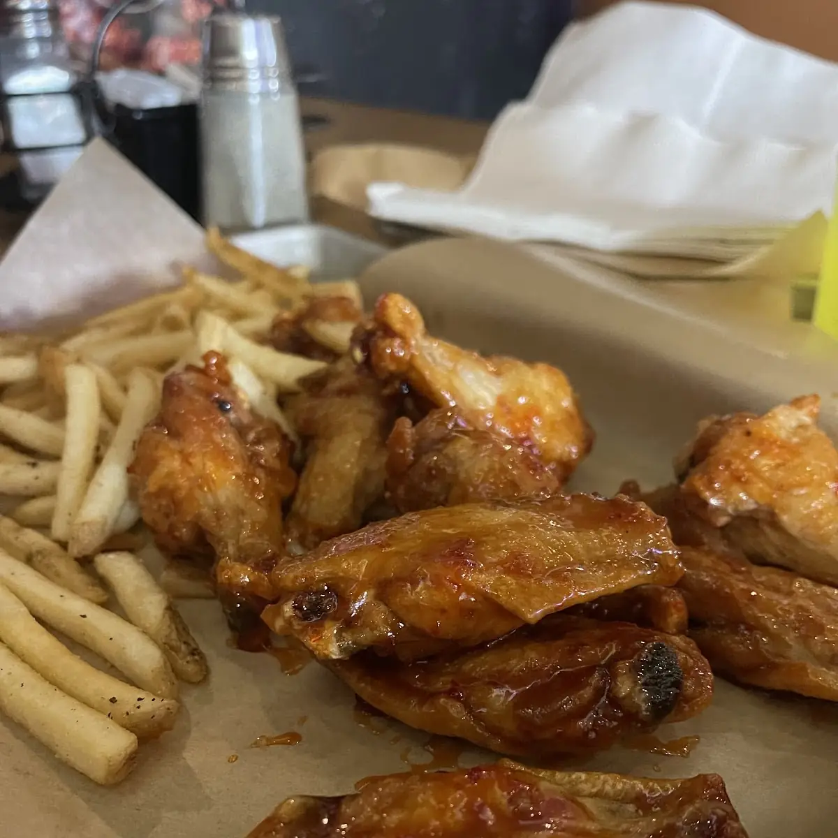 Asia Zing Wings and Fries