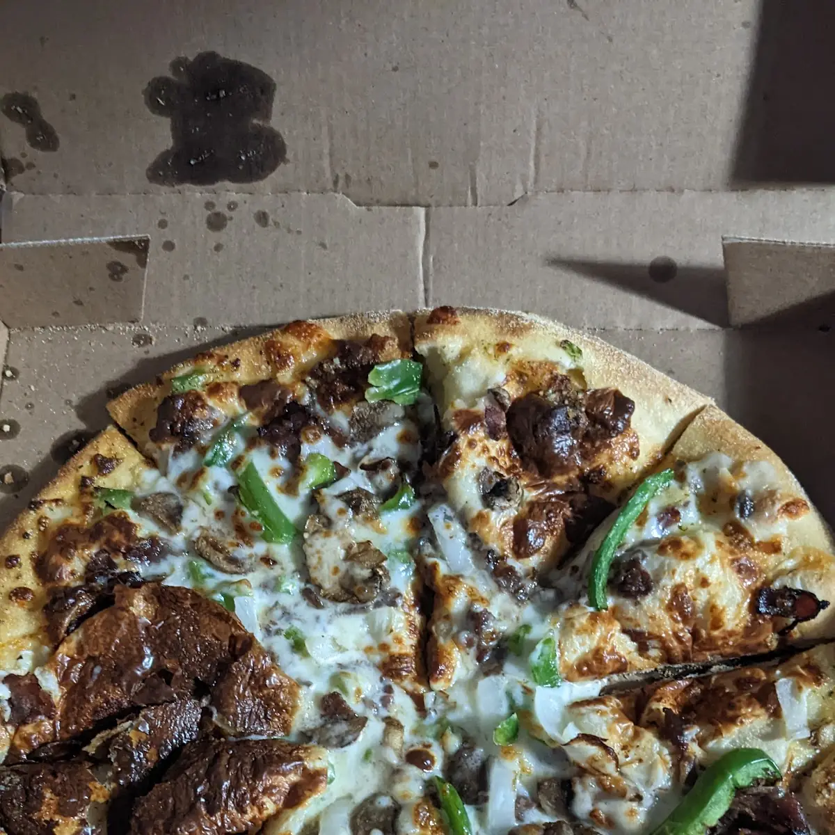 Philly Cheesesteak Pizza