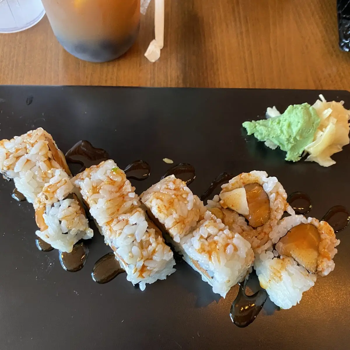 Kimchi Salmon Sushi Sweet