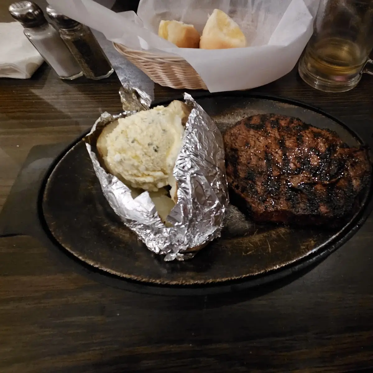 Small Ribeye Cooked Medium