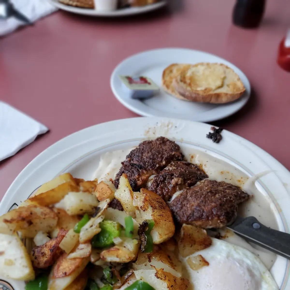 Chicken Fried Steak & Eggs